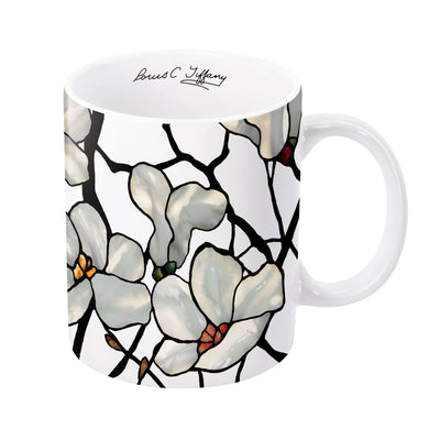 Porcelain Mug-Tiffany Magnolia-11.4 x 9.7 x 10.2 cm-Chefs Bazaar