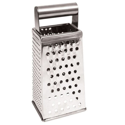 Appetito Stainless Steel 4 Sided Deluxe Grater-Donaldsons-Chefs Bazaar