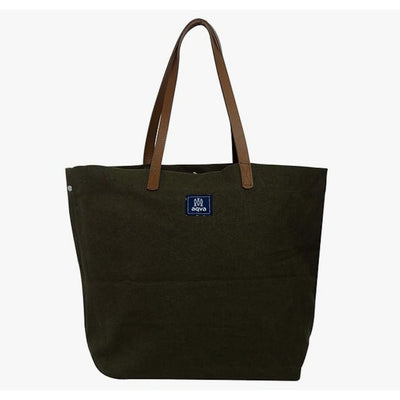 AQVA Women's Cotton Canvas Tote/Shopping Bag - Chefs Bazaar