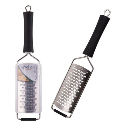 Appetito Razor Plane Wide Grater Coarse-Stainless Steel-Chefs Bazaar