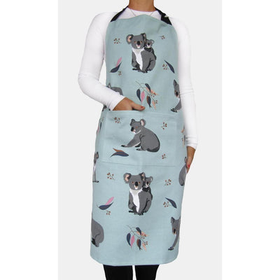 Apron Koalas-Material Cotton-Size 60x90cm-Chefs Bazaar
