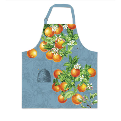 Apron L'Orange Michel Design Works-Size 69.8 x 80cm-Material 100% Cotton-Chefs Bazaar