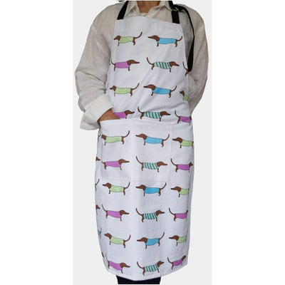 Apron - Sausage Dogs-100% Cotton-Chefs Bazaar