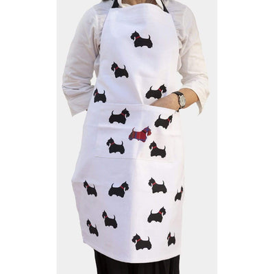 Apron - Scottie Dog-100% Cotton-Chefs Bazaar