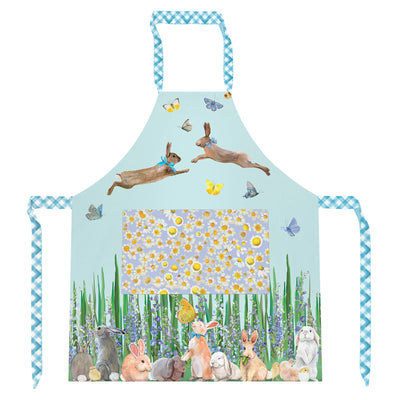 Springtime Bunnies Apron-100% Cotton-Chefs Bazaar