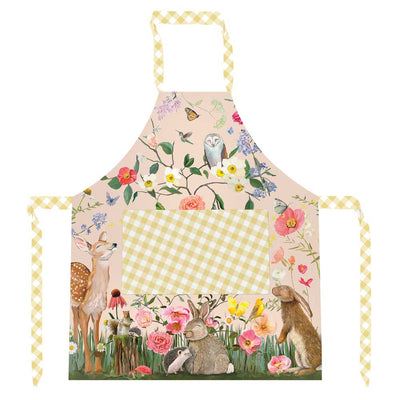 Springtime Friends Apron-100% Cotton-Chefs Bazaar