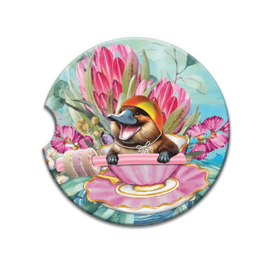 Car Coaster - Lifesaver Platypus - Chefs Bazaar