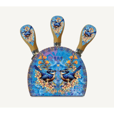 Cheese Knife Block - Royal Wrens - Chefs Bazaar