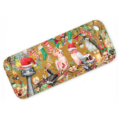 Grazing Platter Christmas Capers-Size 45cm x 18cm-Material Bamboo-Chefs Bazaar