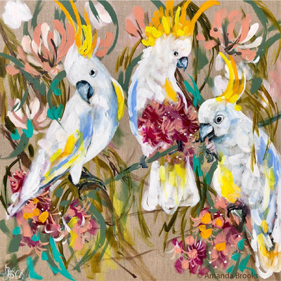 Hardback Coaster Set Lilli Rock - Cockatoo and Gum - Chefs Bazaar