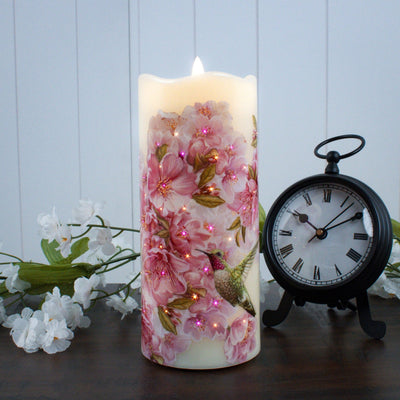 Hummingbirds Fibre Optic Candle - Chefs Bazaar