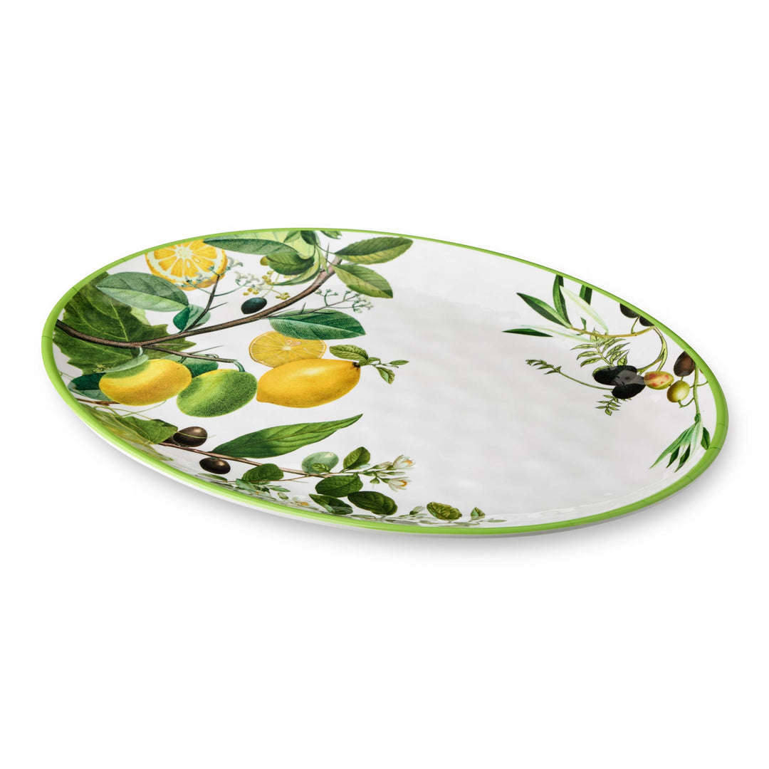 Limone Melamine Large Oval Platter – Chefs Bazaar