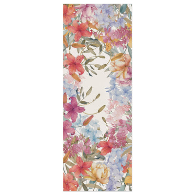 Linen table runner “Oleandro” 100% Made in Italy - Chefs Bazaar