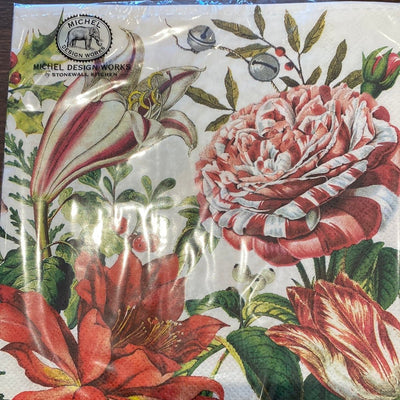 Luncheon Napkins - Christmas Bouquet - Chefs Bazaar