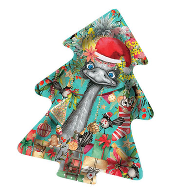 Melamine Snack Tray - Christmas Capers - Chefs Bazaar