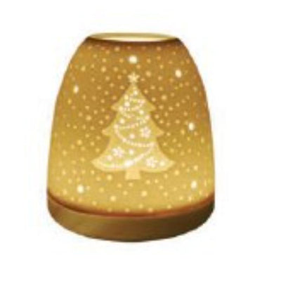 Mini Igloo Porcelain Tealight Candle Holder – Christmas Tree - Chefs Bazaar