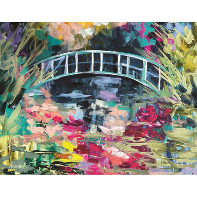 Monet Memories Glass Surface Protector-Durable Tempered Glass-Size 40cm x 30cm-Chefs Bazaar