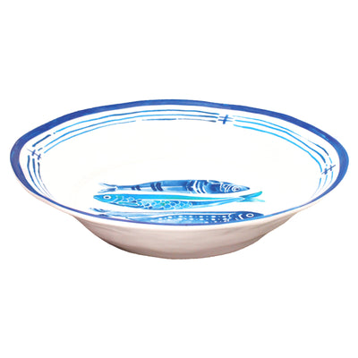 Santorini Salad Bowl-Material 100% Shatter Proof Melamine-Size 35cm-Chefs Bazaar