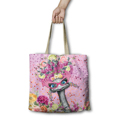 Shopping Bag - Edna Emu-Lisa Pollock-Chefs Bazaar