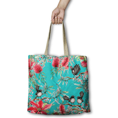 Shopping Bag Willy Wagtails-Size 45cm x 45cm-Chefs Bazaar