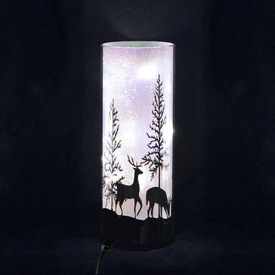 Spark USB option Deer Park Frost effect-Size 21 x 9cm-High quality moulded glass-Chefs Bazaar