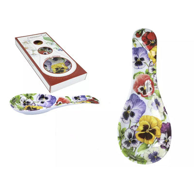 Spoon Rest Flowers-Size: 23.5x9.5x2.5cm-Material Plastic-Chefs Bazaar