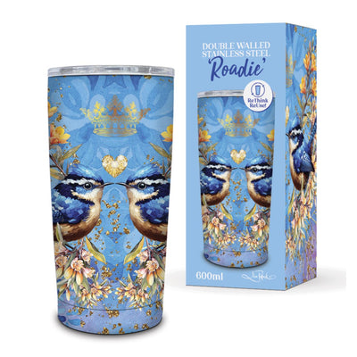 Stainless steel Mug 600ml Roadie - Royal Wrens - Chefs Bazaar