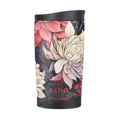 Travel Mug 350ml Midnight Blossom-Stainless Steel-Chefs Bazaar