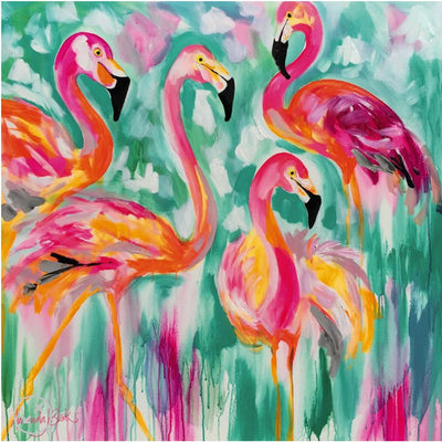 Trivet Lilli Rock - Flamingos - Chefs Bazaar
