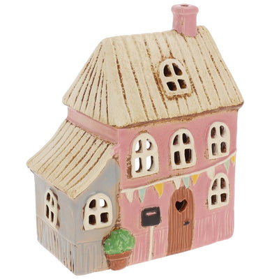 Village Pottery Garden Mail Box House Tealight - Chefs Bazaar