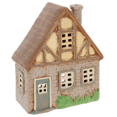 Village Pottery Garden Tudor House Tealight - Chefs Bazaar