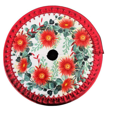 Wine Glass Coaster Chrissy Blossoms-Material Neoprene-Size 6.5cm diameter-Chefs Bazaar