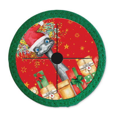 Wine Glass Coaster Chrissy Emu-Material Neoprene-Size 6.5cm diameter-Chefs Bazaar