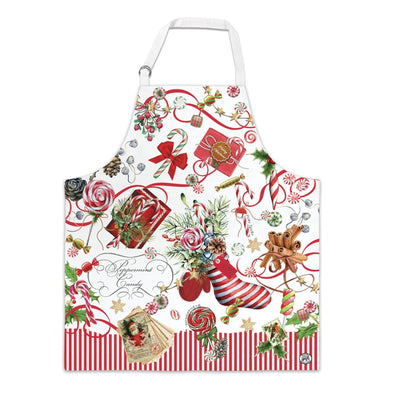 Apron Peppermint - Michel Design Works-100% Cotton-Chefs Bazaar