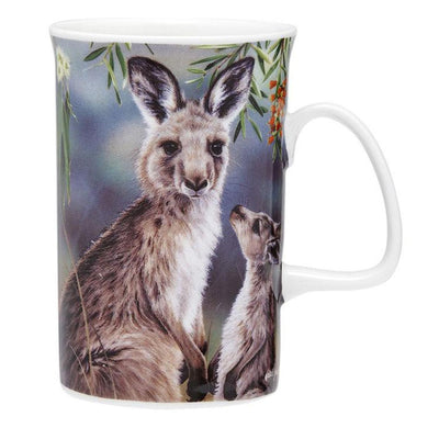 Fauna of Australia Kangaroo & Joey Can Mug-Ashdene-Chefs Bazaar