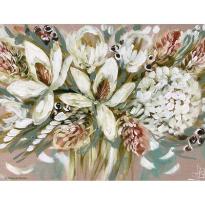 Magnolia and Banksia Hardback Placemat-Phillip Bay Trading-Chefs Bazaar