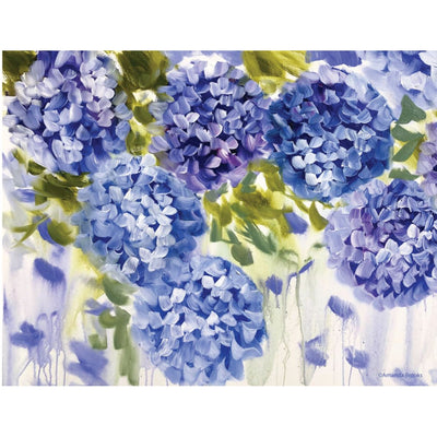 Hydrangea Hardback Placemat-Phillip Bay Trading-Chefs Bazaar