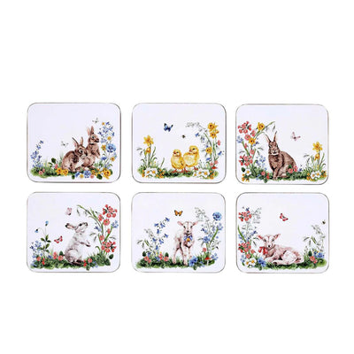 Morning Meadows Coaster - (Set of 6)-Ashdene-Chefs Bazaar