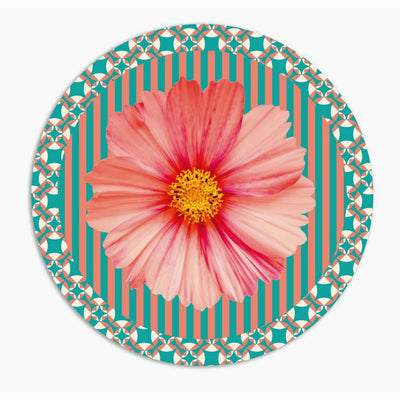 Placemat Pink Flower Power - Single Piece-Chefs Bazaar-Chefs Bazaar