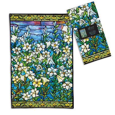 Tiffany "Field of Lilies" Tea Towel-RainCaper-Chefs Bazaar