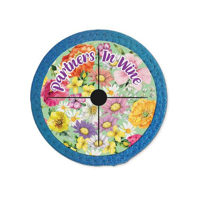 Wine Glass Coaster - Partners in Wine-Lisa Pollock-Chefs Bazaar