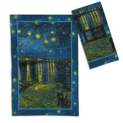 Van Gogh "Over the Rhone" Tea Towel-RainCaper-Chefs Bazaar